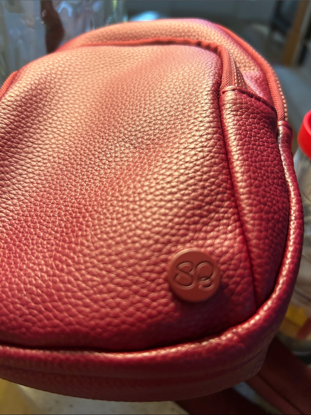 Samantha Brown Crossbody Bag in Burgandy - Picture 10 of 10